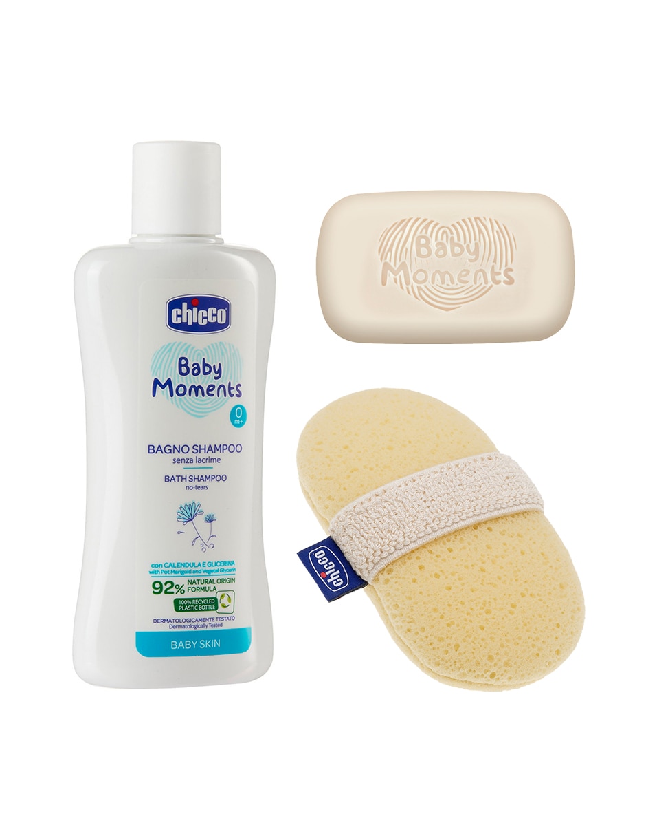 Kit baño Baby Moments 3 piezas