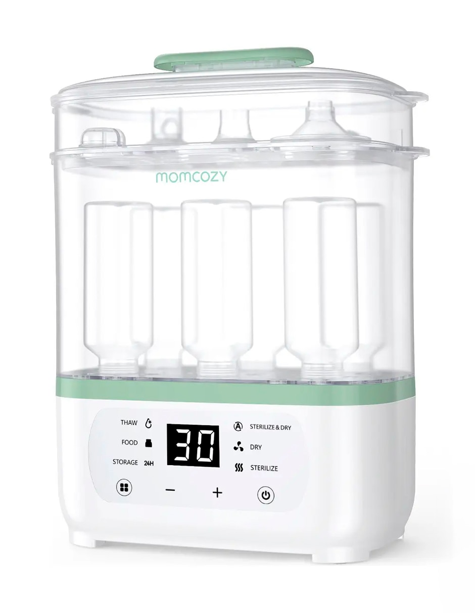 Esterilizador eléctrico bs002 8 botellas 5