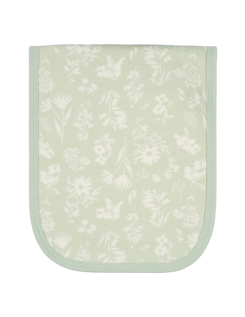 Set de repetidores para bebé No aplica estampado Floral de Algodón 4 piezas (si aplica) 5