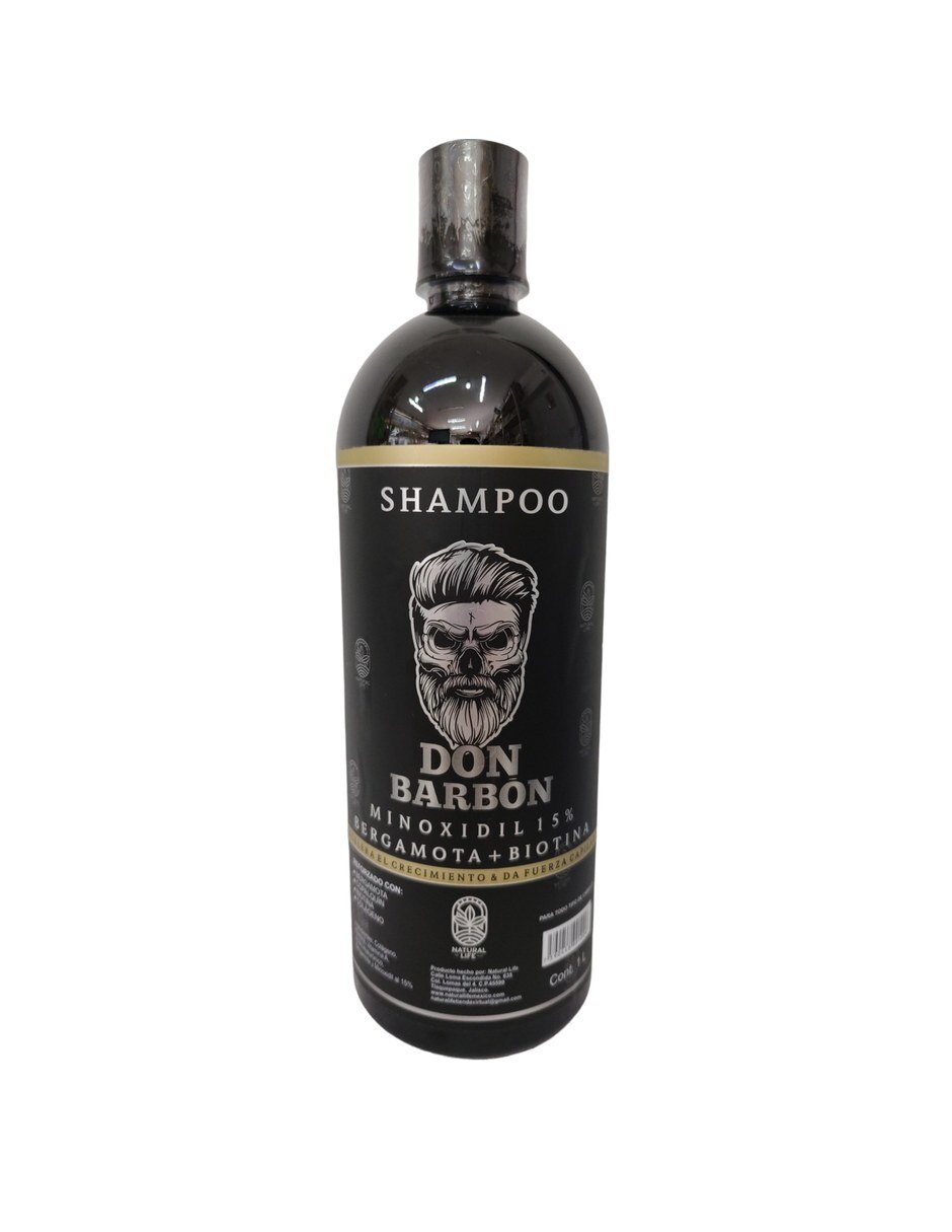 Shampoo anticaída para cabello todo tipo con Minoxi 15% paquete de 2 2