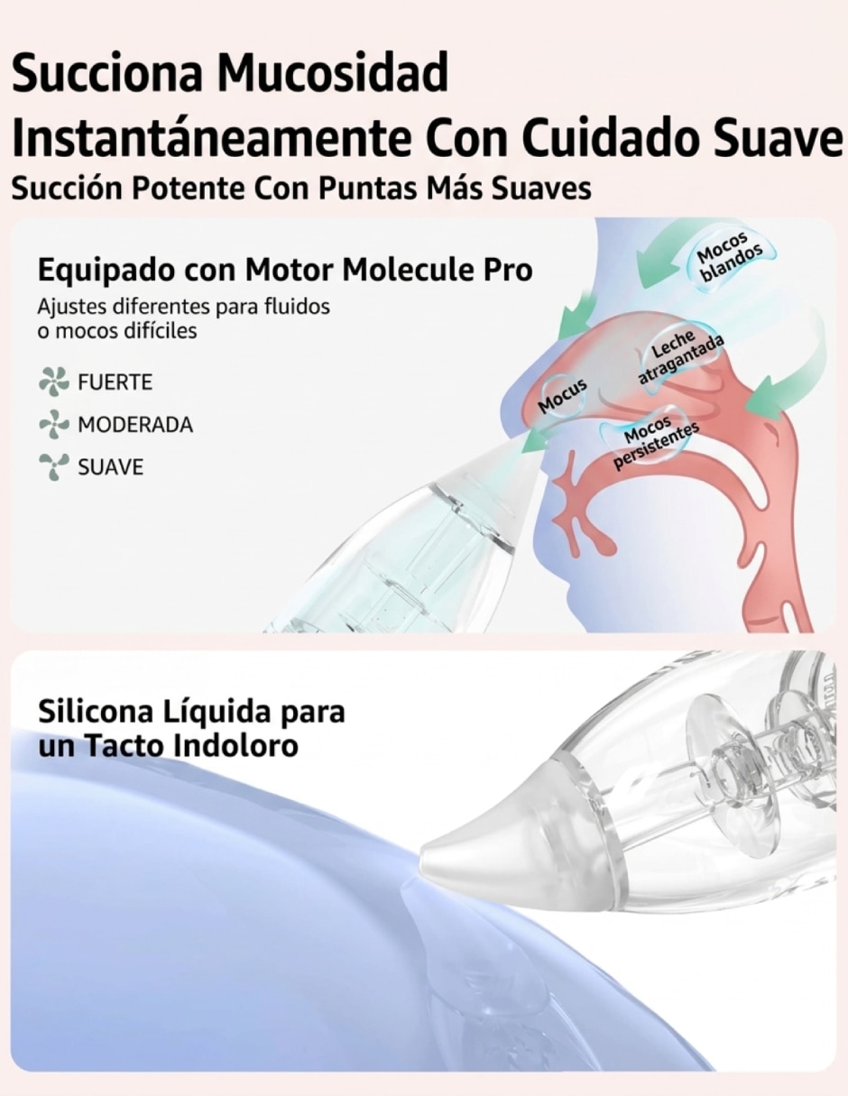 Aspirador nasal GROWNSY 2