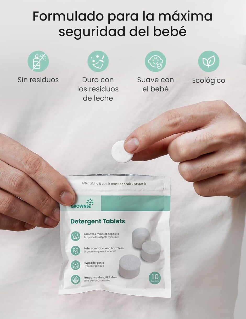Desinfectante para utensilios en Barra Pastillas detergentes 5