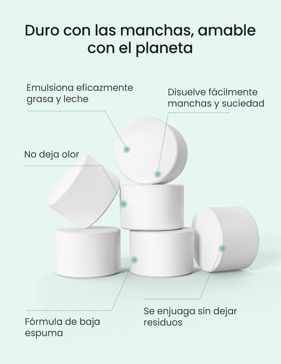 Desinfectante para utensilios en Barra Pastillas detergentes 7