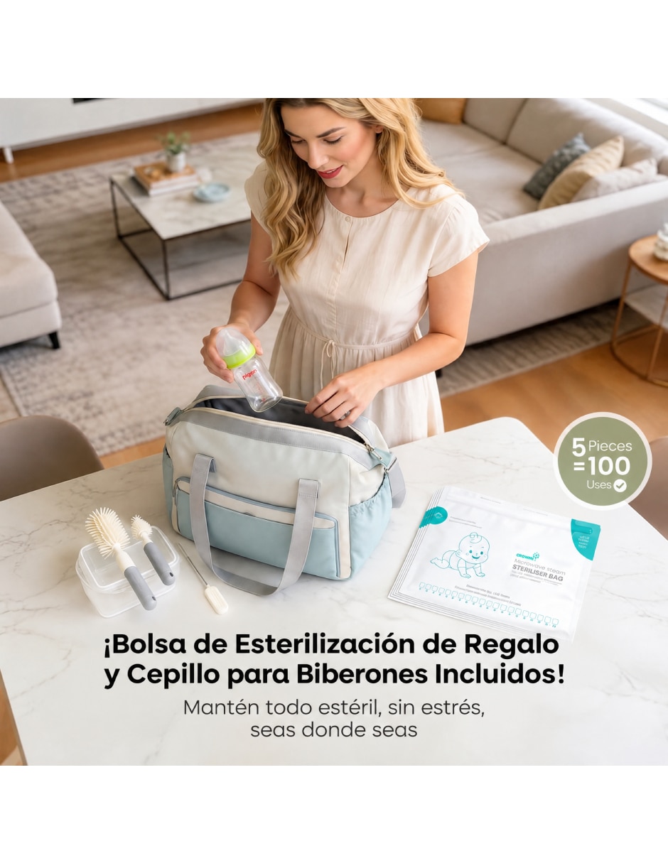 Esterilizador eléctrico 932 10 botellas 7