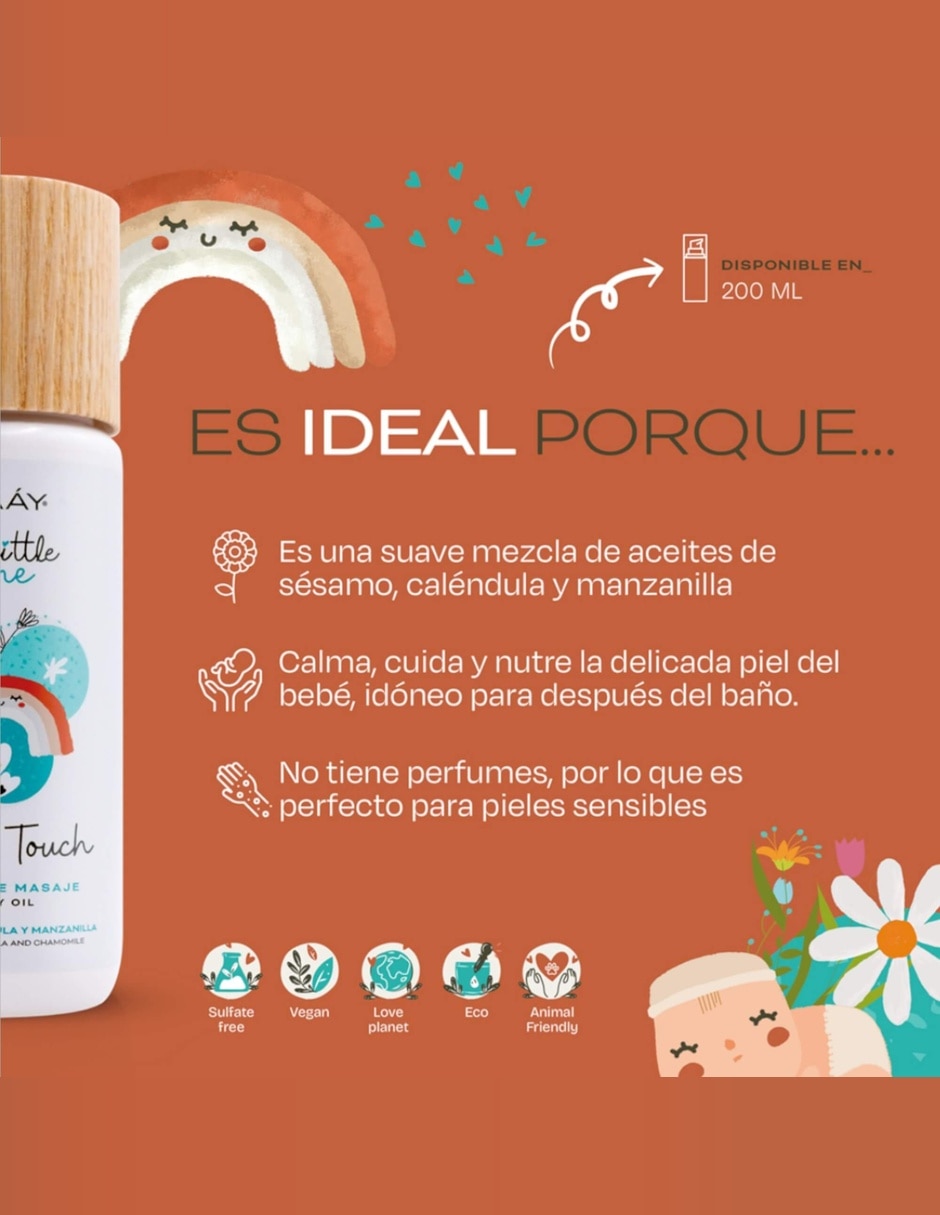Pomadas bebe Aceite de masaje 5