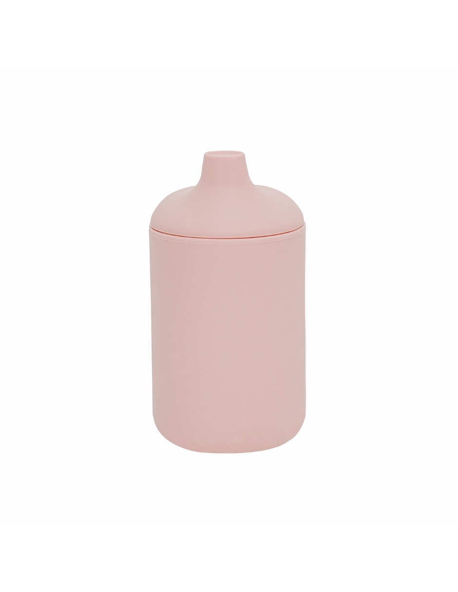 Vaso con tapa y popote de silicón Vaso con tapa y popote de silicón