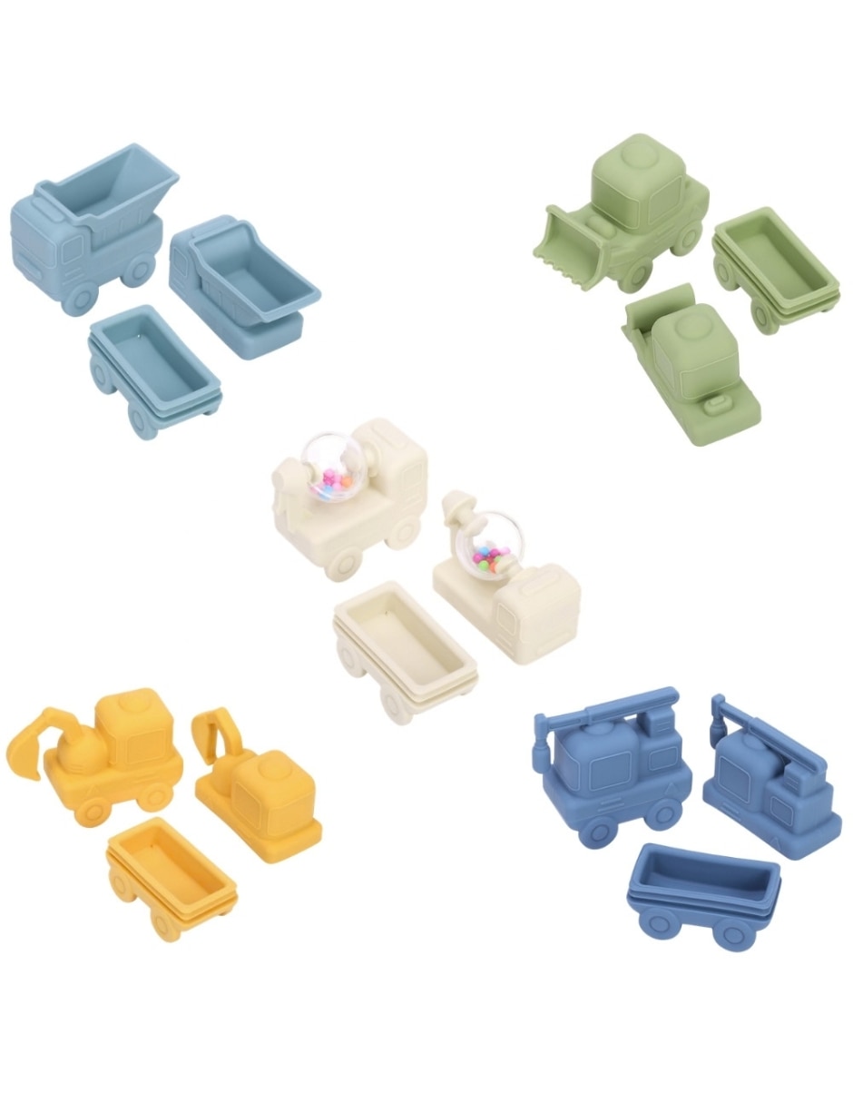 Set De Juguetes de silicón juego estimulación temprana para 7