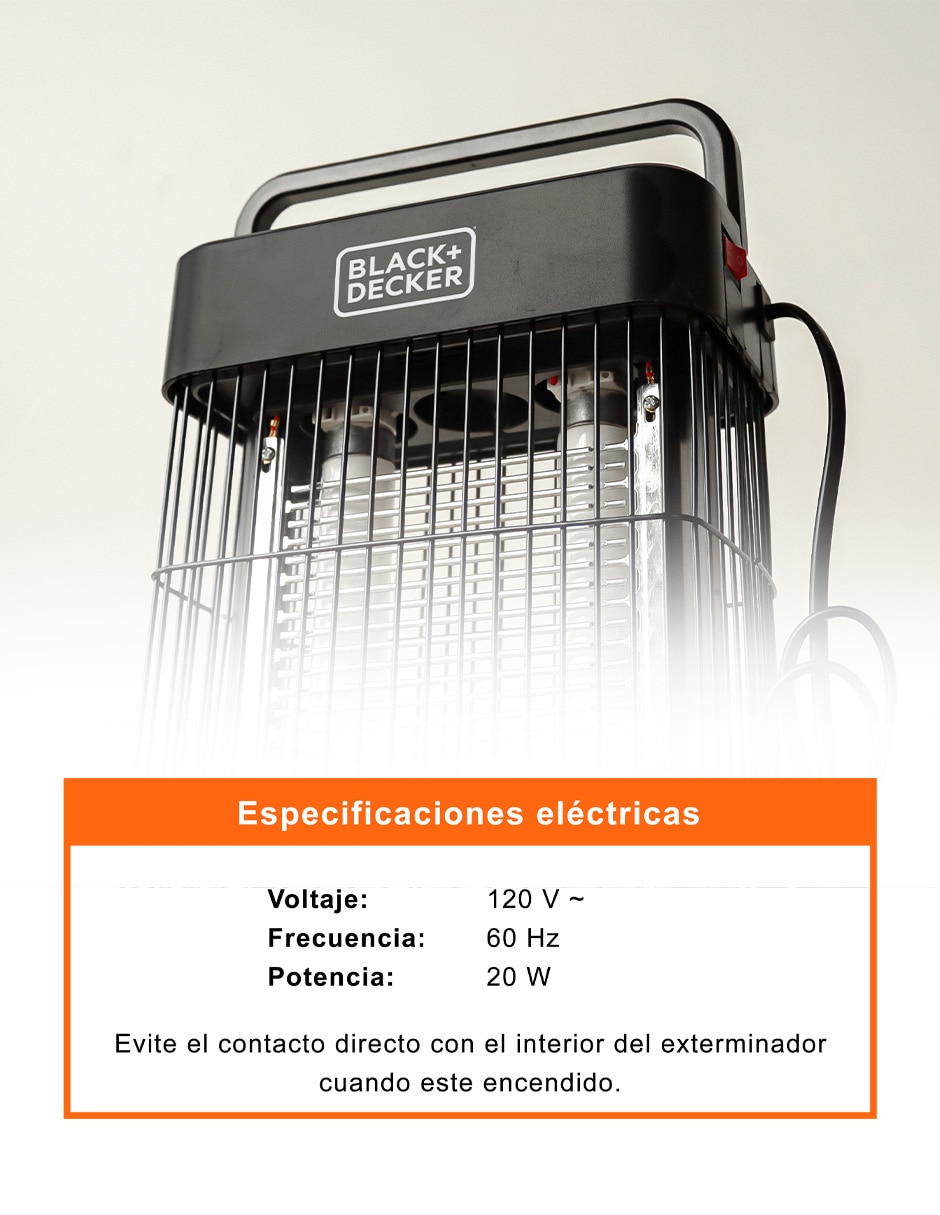 Lámpara repelente de insectos de 100 V - 120 V 2