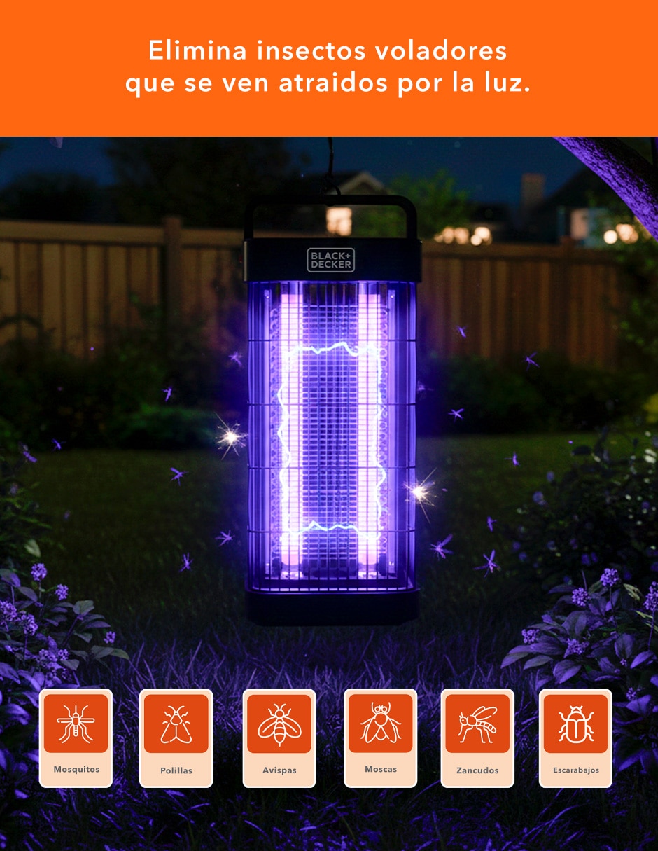 Lámpara repelente de insectos de 100 V - 120 V 5