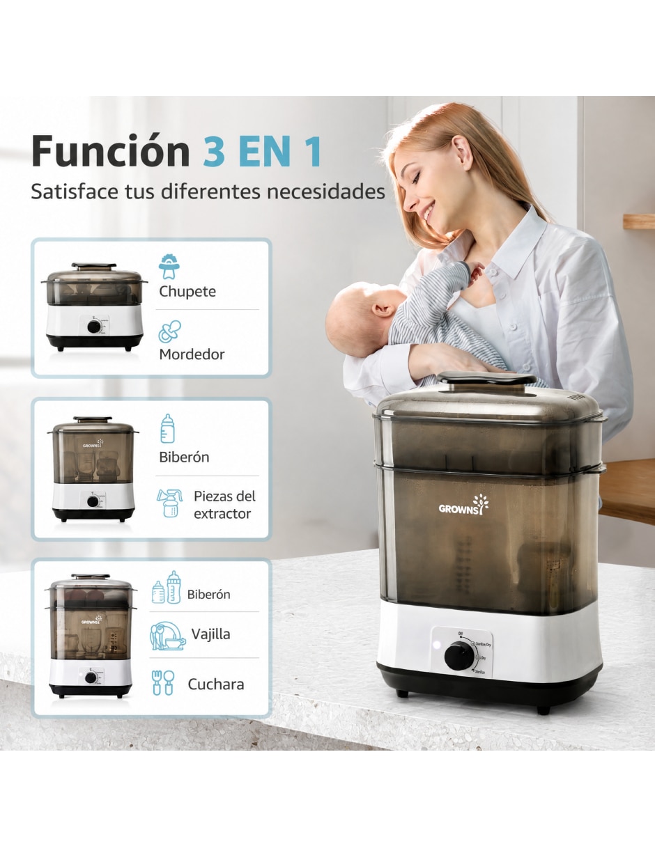 Esterilizador eléctrico 706 8 botellas 2