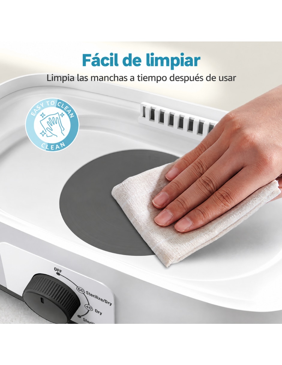 Esterilizador eléctrico 706 8 botellas 7