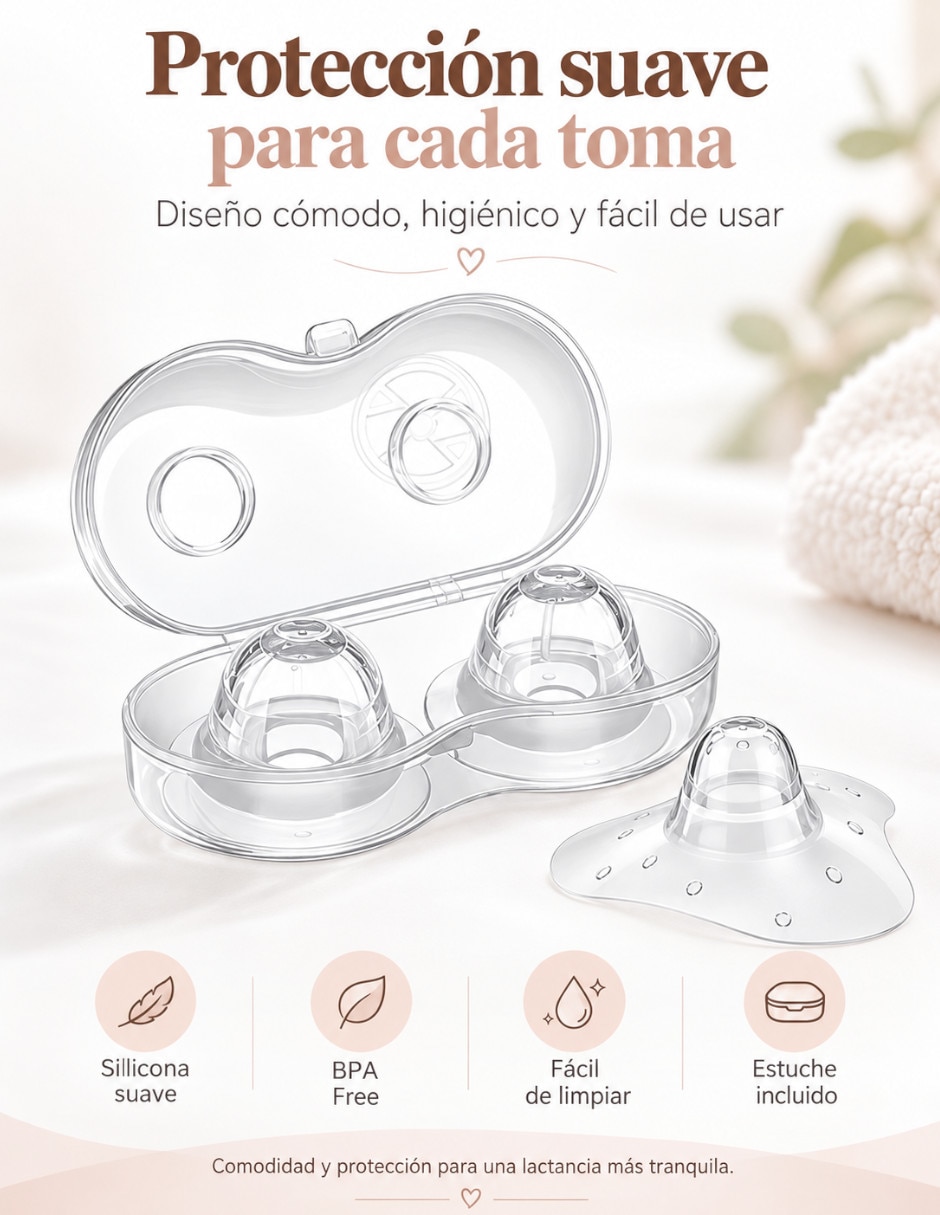 Protector de pezón 4 piezas 2