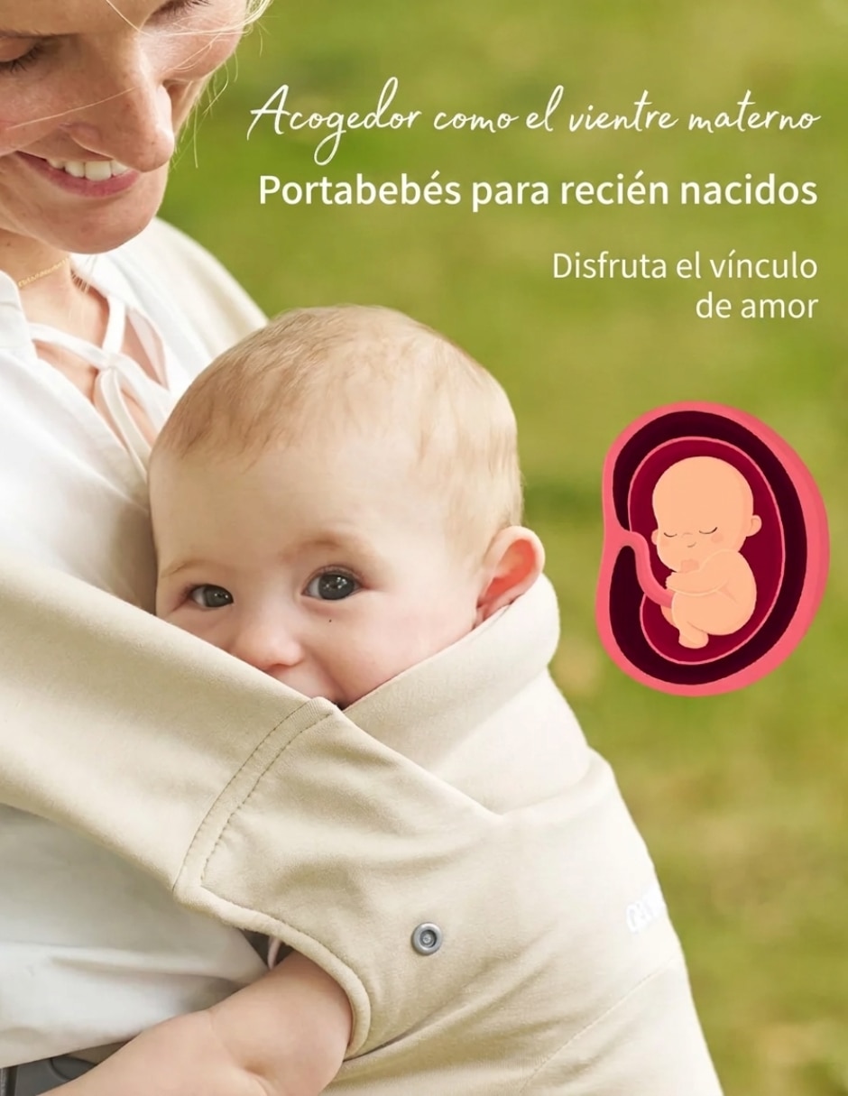 Canguro 0 - 4 años 0 a 15 kg Arnés 5