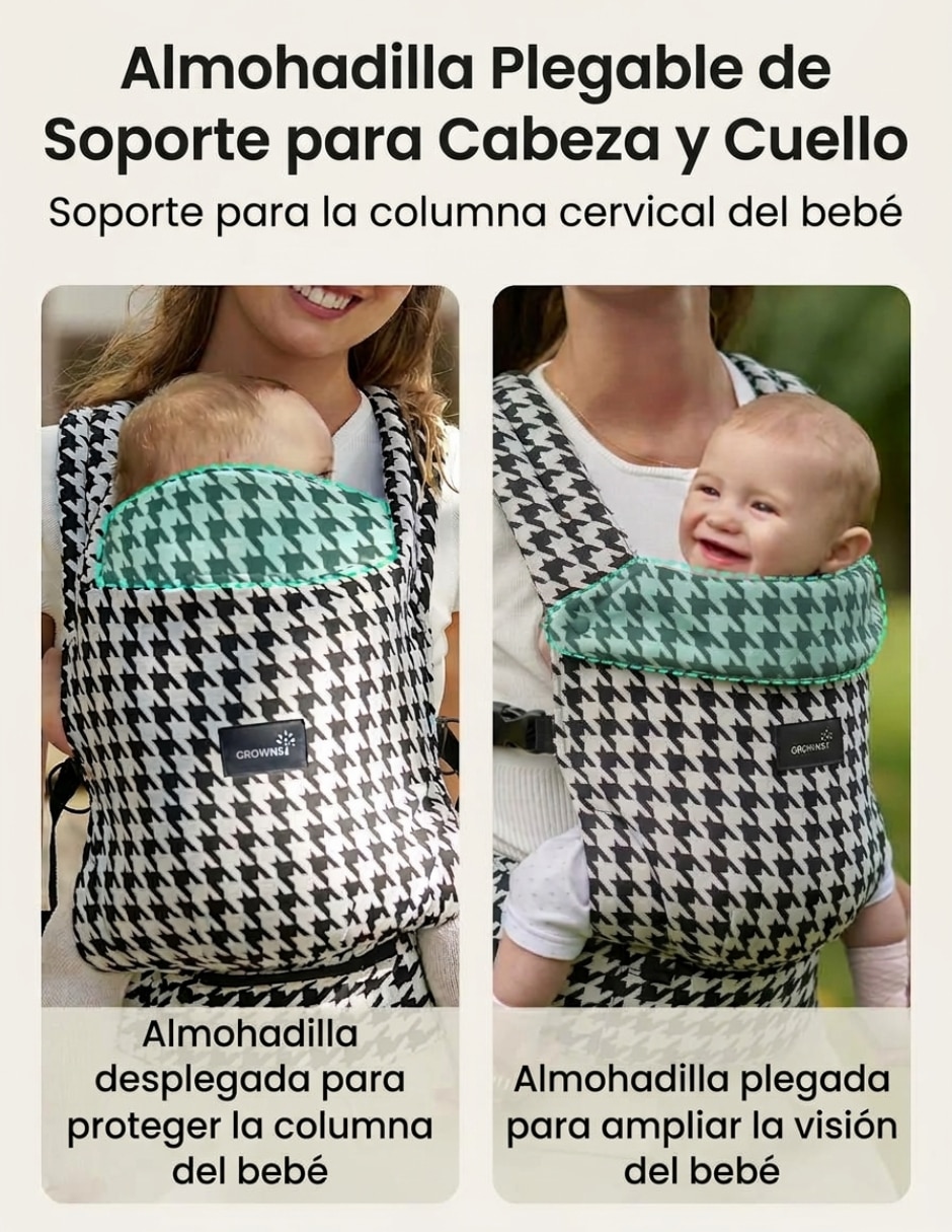 Canguro 0 - 36 meses 0 a 20 kg Arnés 4