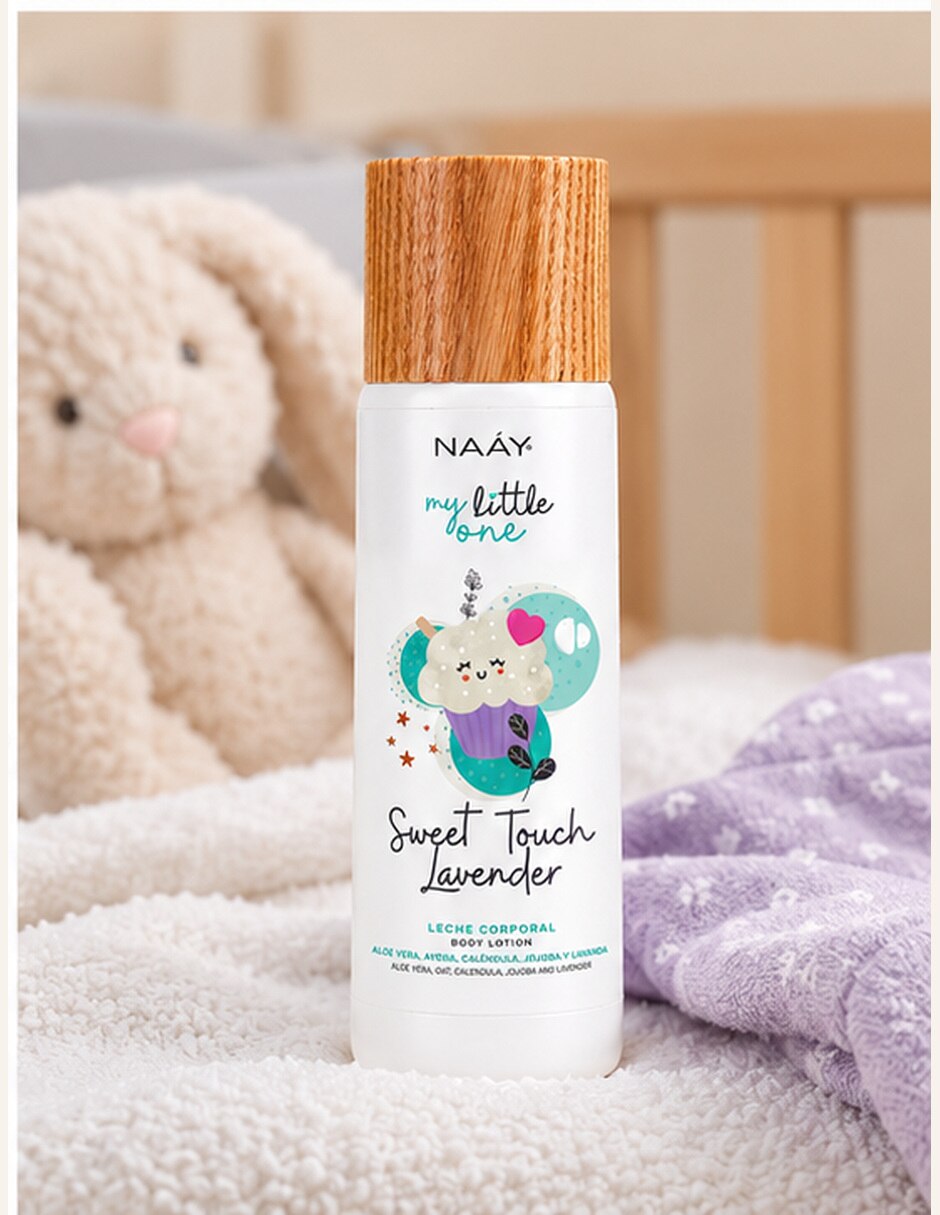 Pomadas bebe leche corporal relajante 2