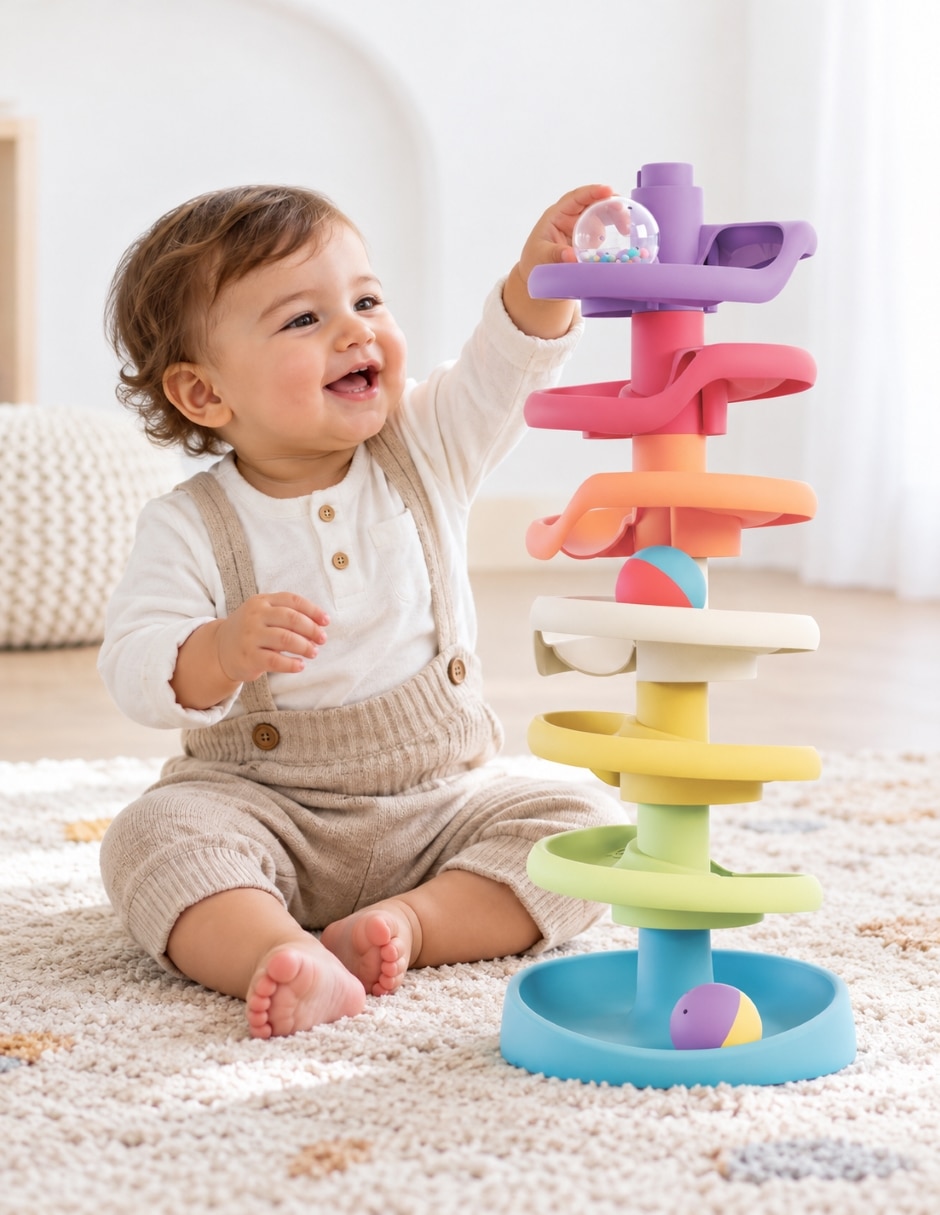 Spiral Tower ECO juego estimulación temprana