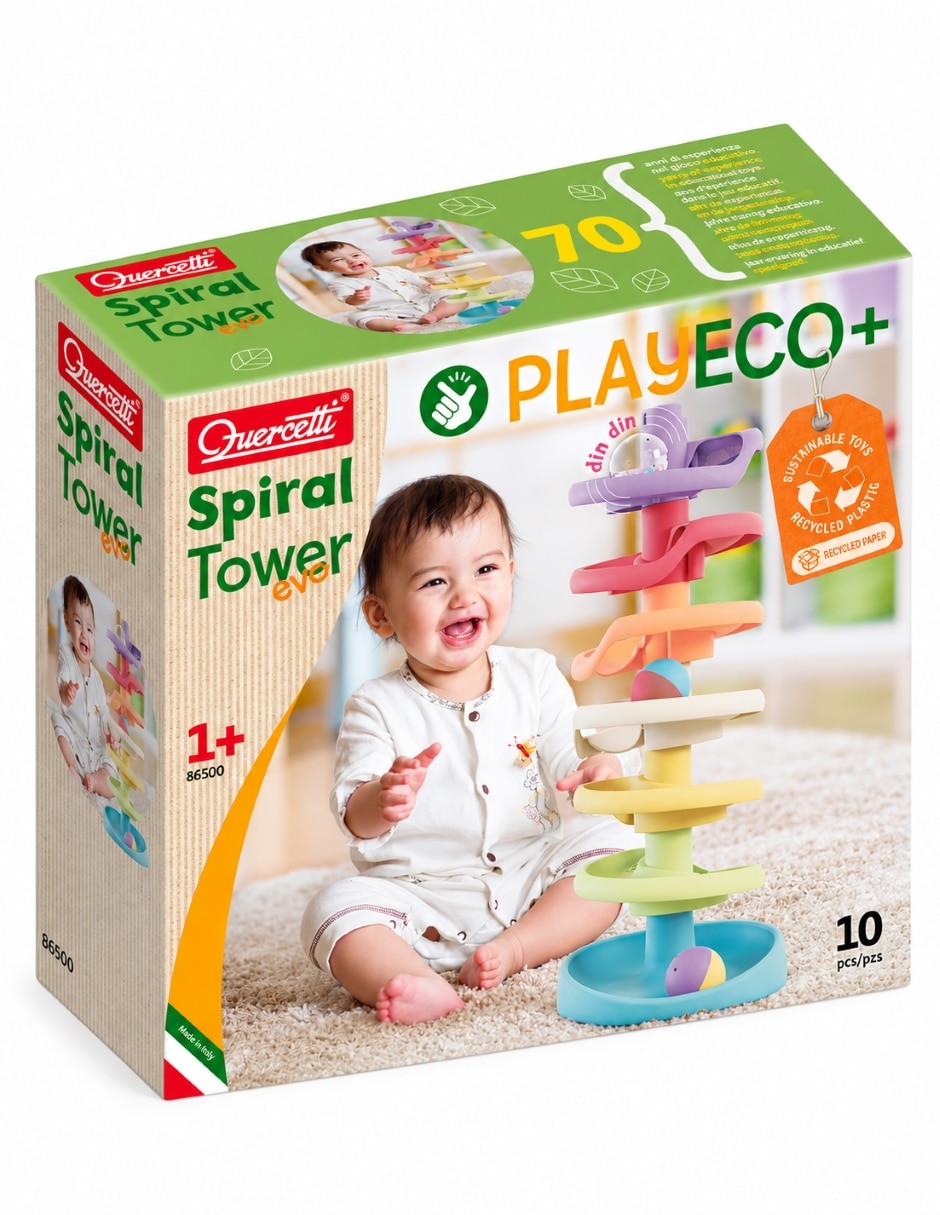 Spiral Tower ECO juego estimulación temprana