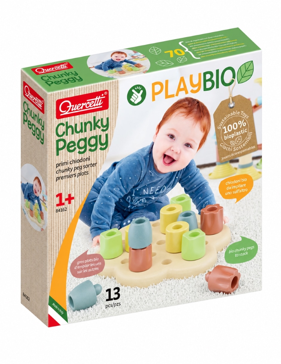 Chunky Peggy Bio PlayBio juego Didáctico para bebé