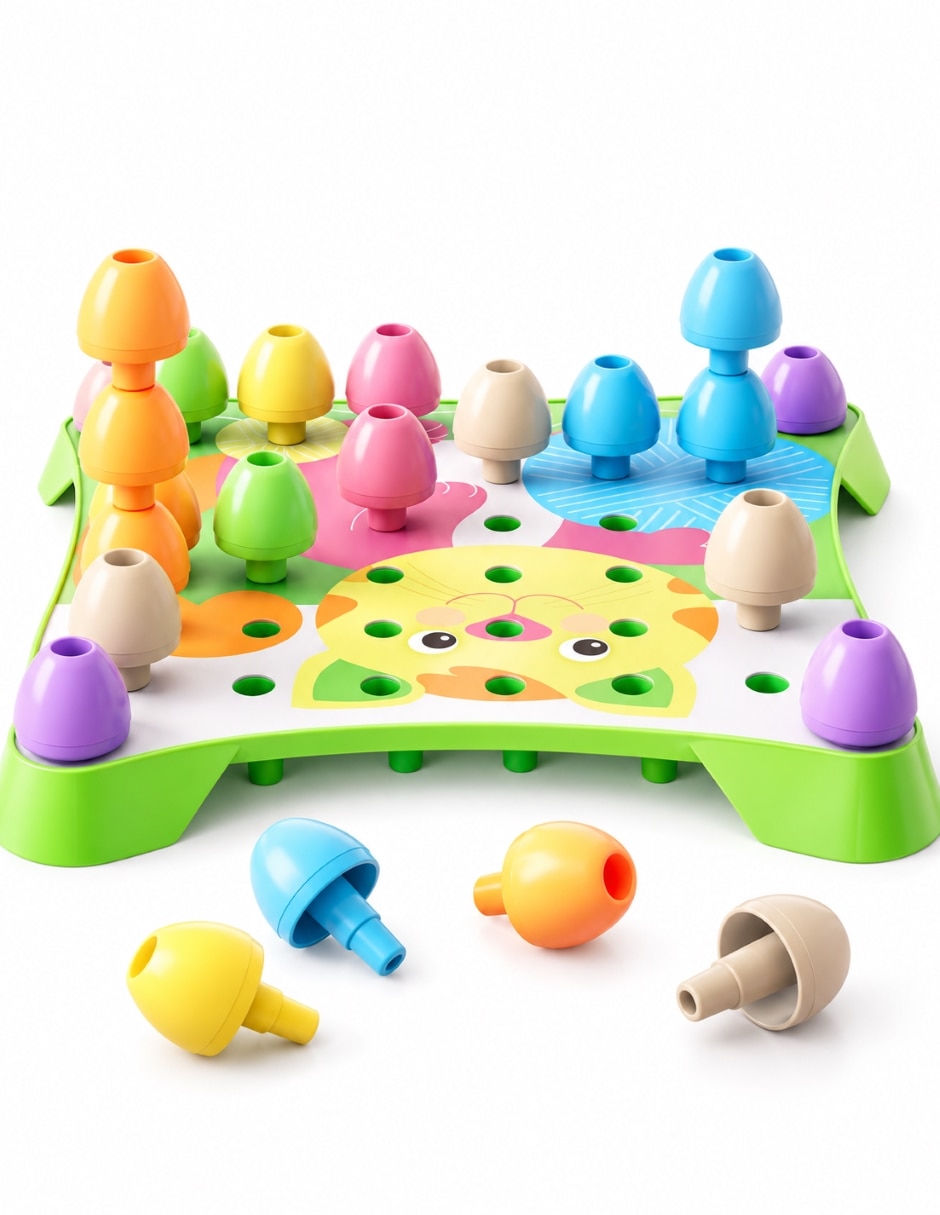 Juguete Tablero Jumbo Peggy evo PlayEco+ juego Didáctico para Infantil Juguete Tablero Jumbo Peggy evo PlayEco+ juego Didáctico para Infantil