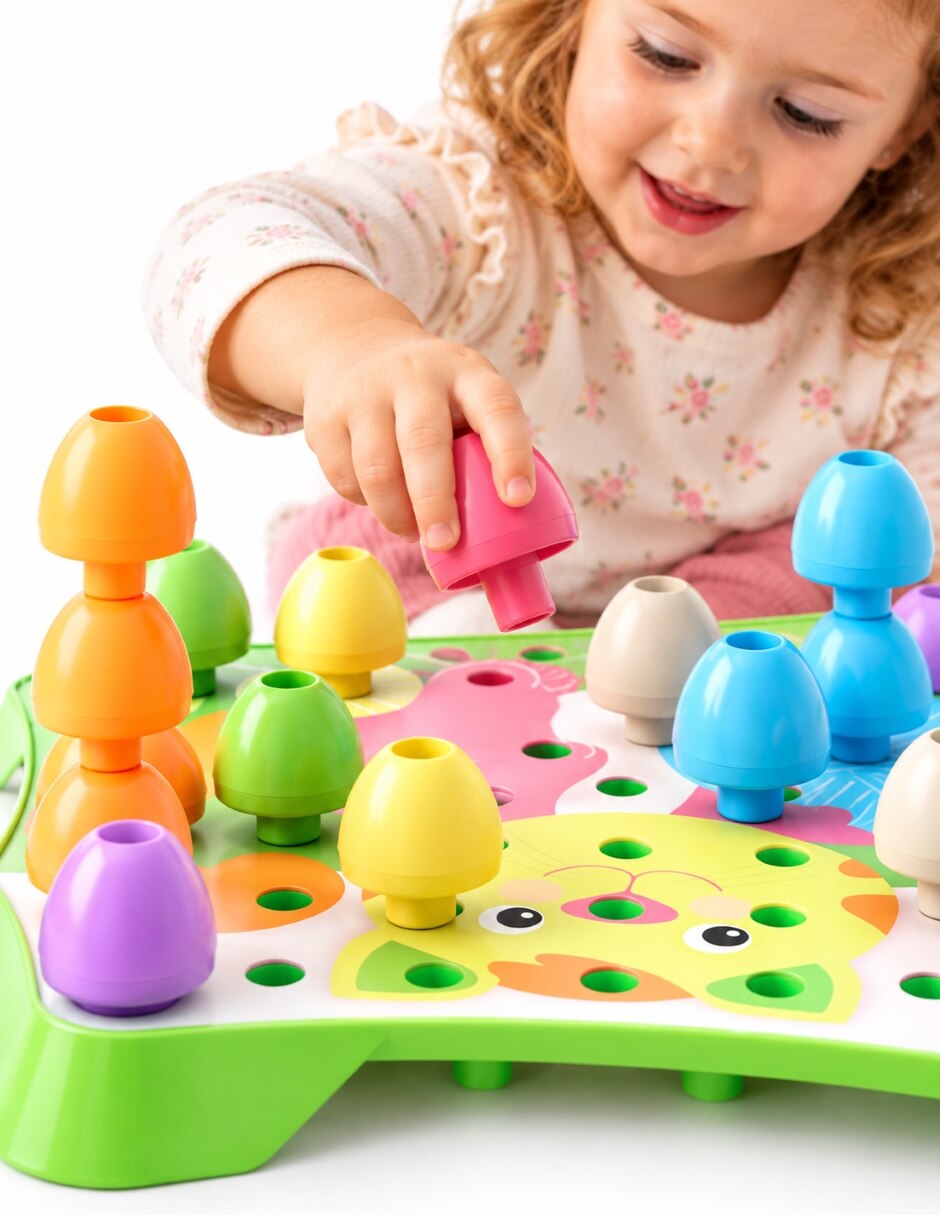 Juguete Tablero Jumbo Peggy evo PlayEco+ juego Didáctico para Infantil 4