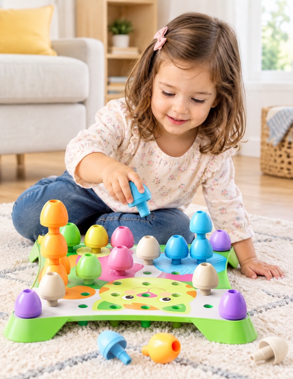 Juguete Tablero Jumbo Peggy evo PlayEco+ juego Didáctico para Infantil 6