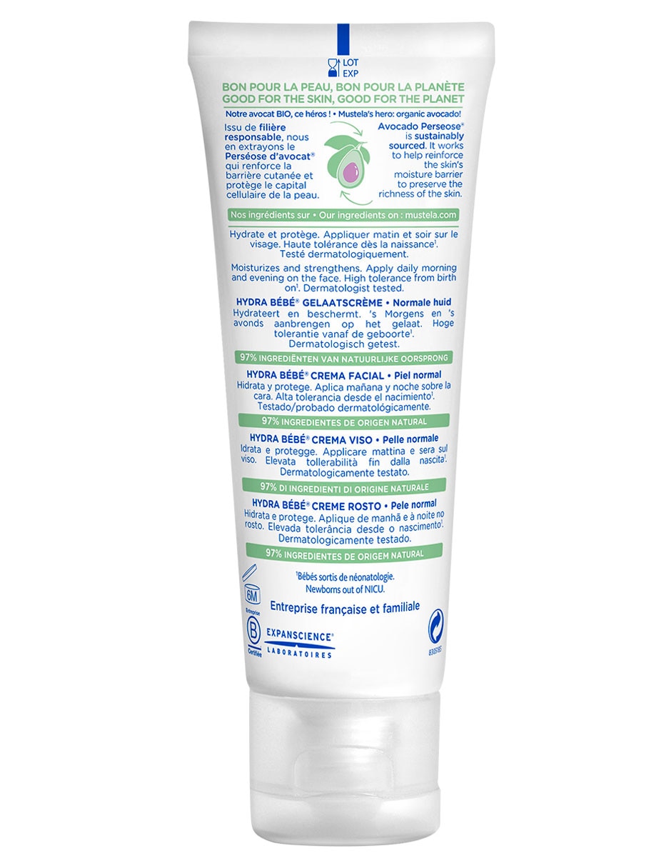 hydra bebe crema facial 40ml 2
