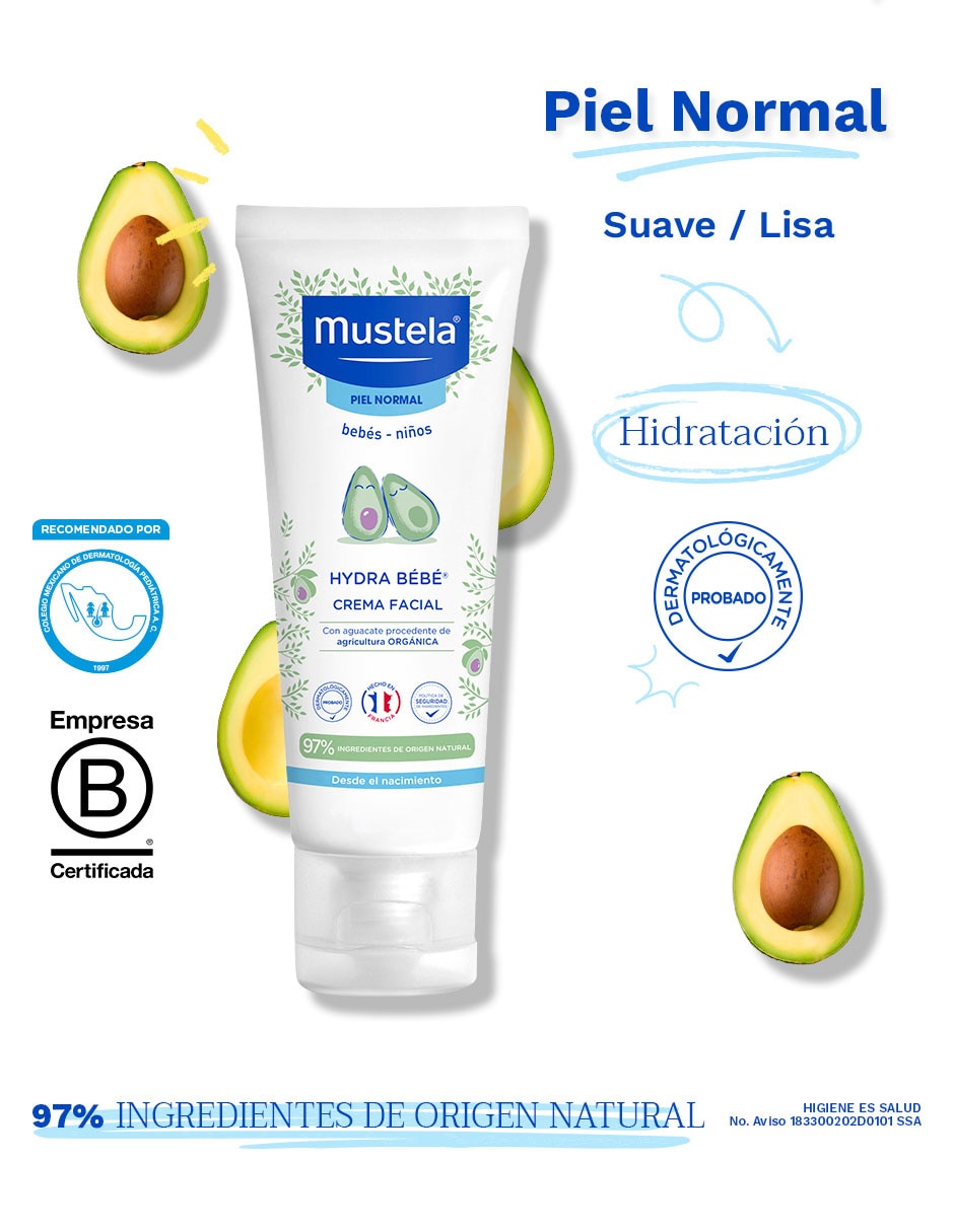 hydra bebe crema facial 40ml 3