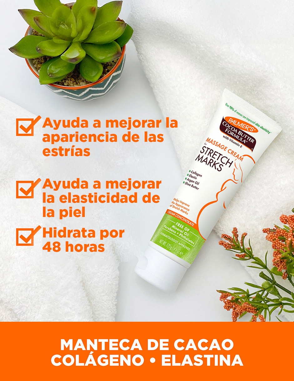 Crema para cuerpo recomendada para prevenir la aparición de estrías día y noche para todo tipo piel 7