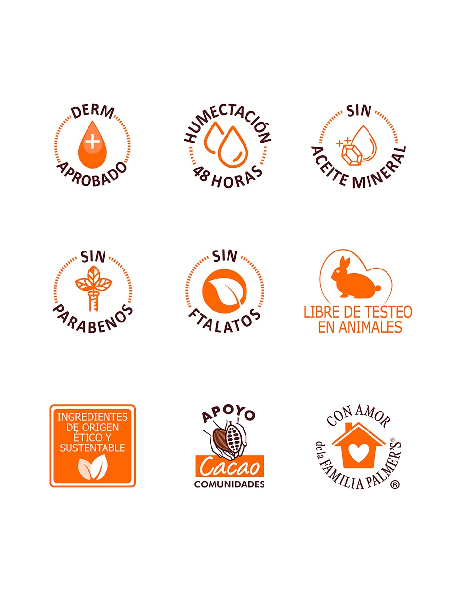 Aceite sin familia o colección "de" cacao sin tamaño 3