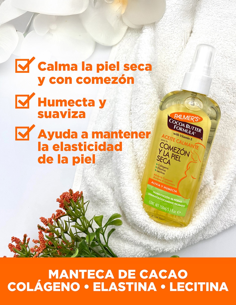 Aceite sin familia o colección "de" cacao sin tamaño 4